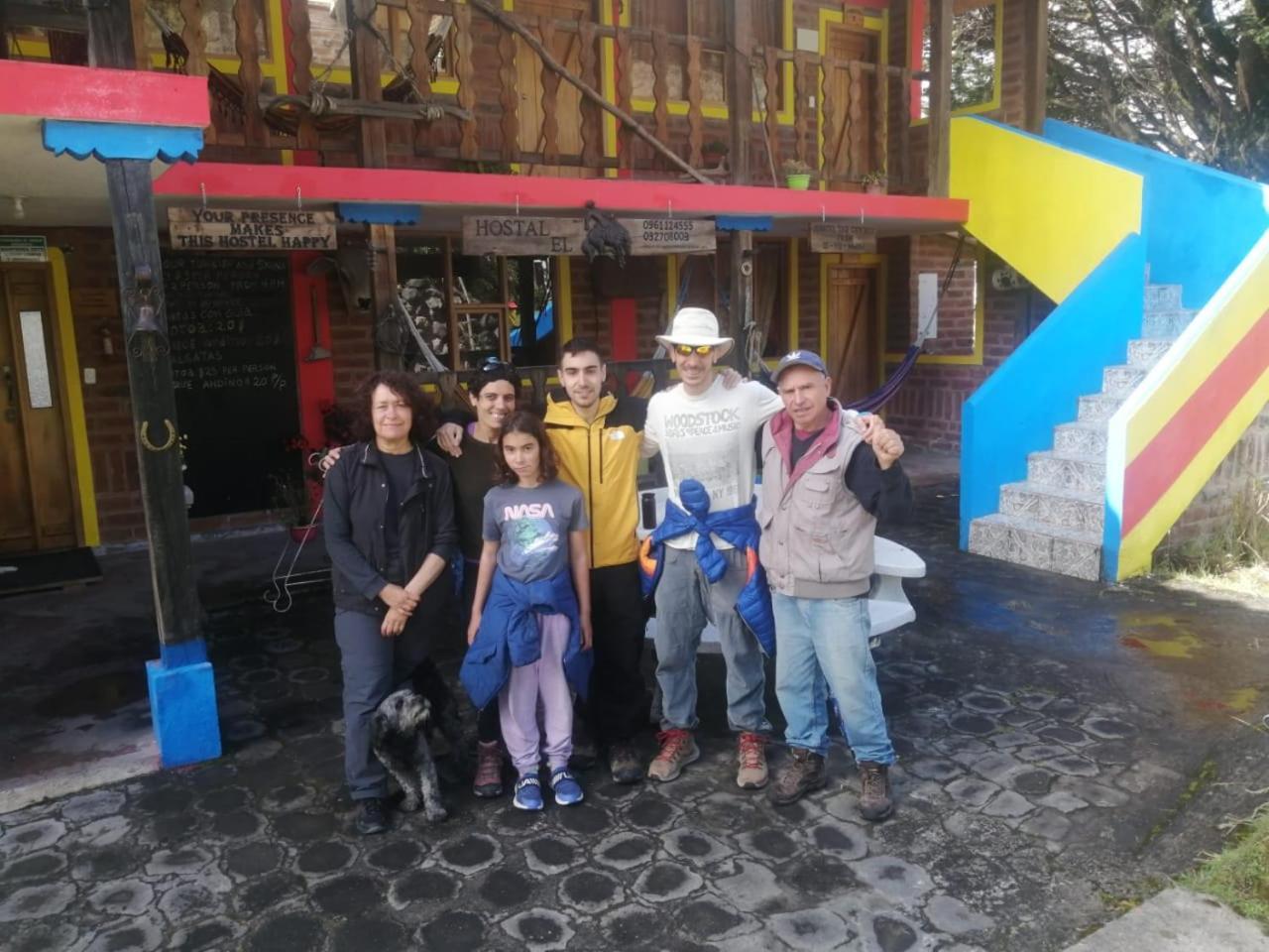 Hostal El Vaquero Chugchilán Esterno foto
