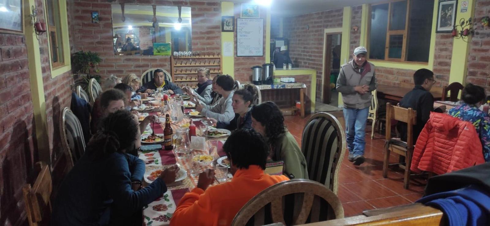 Hostal El Vaquero Chugchilán Esterno foto